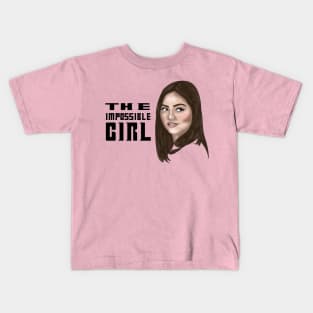 The Impossible Girl Kids T-Shirt